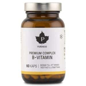 Pureness Premium Complex B-Vitamin, 60 kapsler