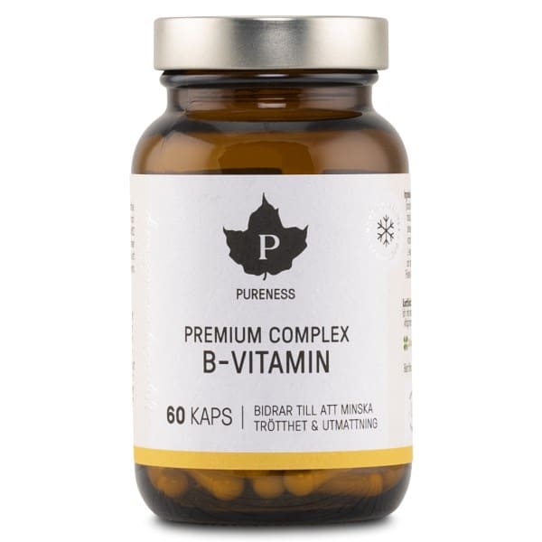 Pureness Premium Complex B-Vitamin, 60 kapsler