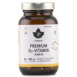 Pureness Premium D-Vitamin, 60 kapsler
