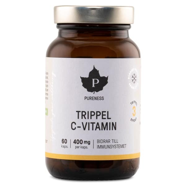 Pureness Triple C-vitamin, 60 kapsler