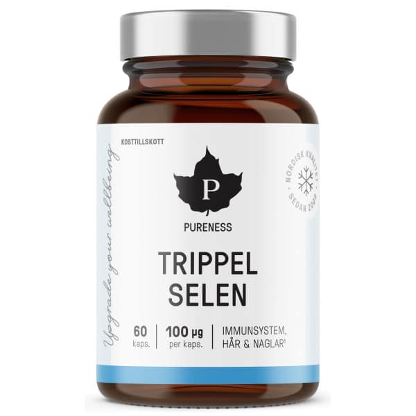 Pureness Trippel Selen, 60 kapsler