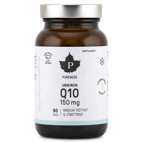 Pureness Ubikinon Q10 150 mg, 60 kapsler