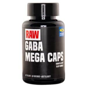 RAW GABA Mega Caps, 90 kapsler