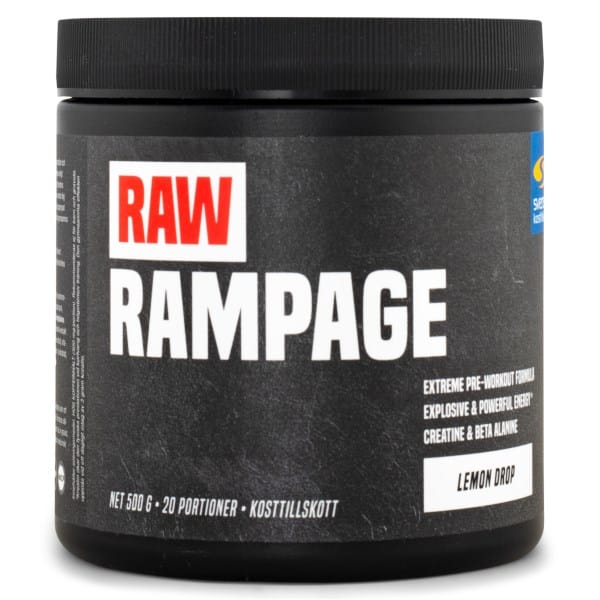 RAW Rampage, Lemon Drop, 500 g
