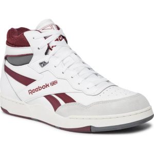 Reebok Bb 4000 Ii Mid Wht/c Maroon/grey