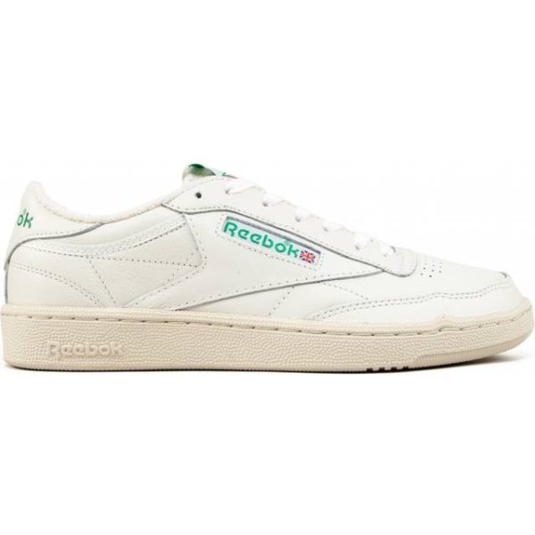 Reebok Club C 85 TV - Chalk/Paperwhite/Glen Green