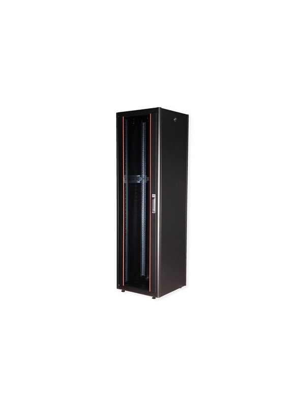 Roline Basic - rack - glass door 600x600 WxD - 42U