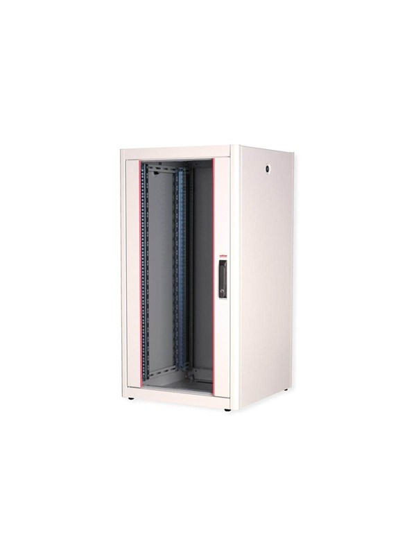 Roline Basic - rack - glass door 600x800 WxD - 22U