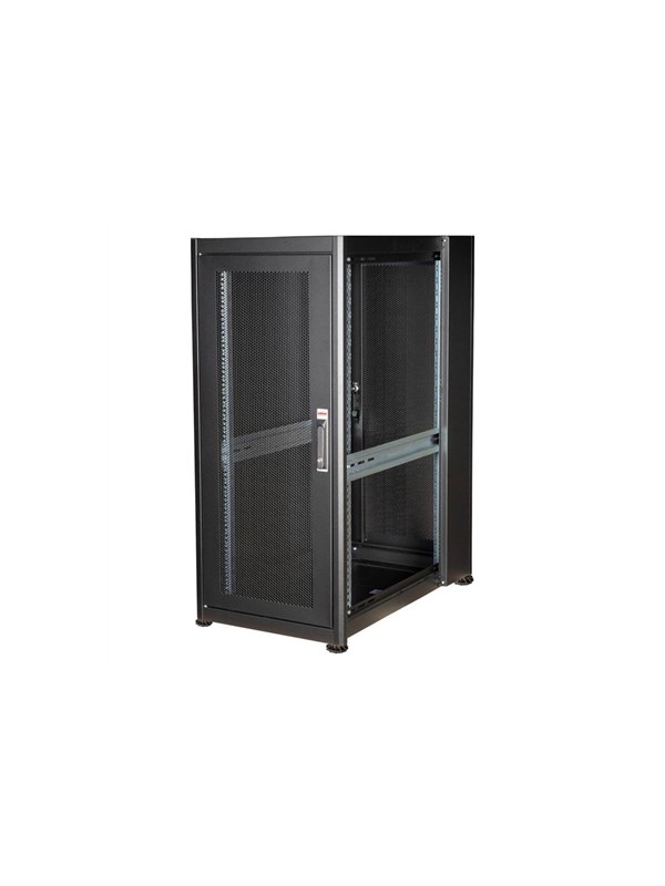 Roline Basic - rack - perforated door 600x1000 WxD - 26U