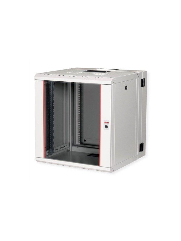 Roline Pro - rack - 2-part swivelling 600 x 600 mm (WxD) - 12U