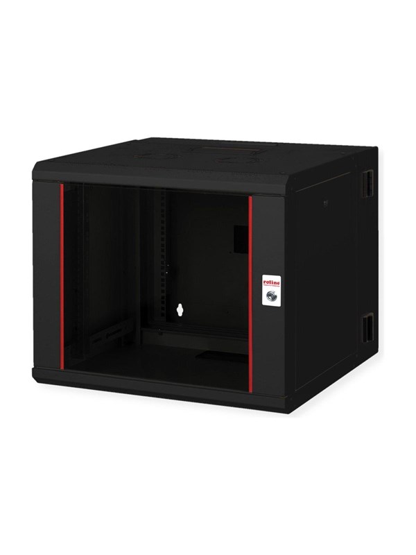 Roline Pro - rack - two-part swivelling 600 x 600 mm (WxD) - 9U