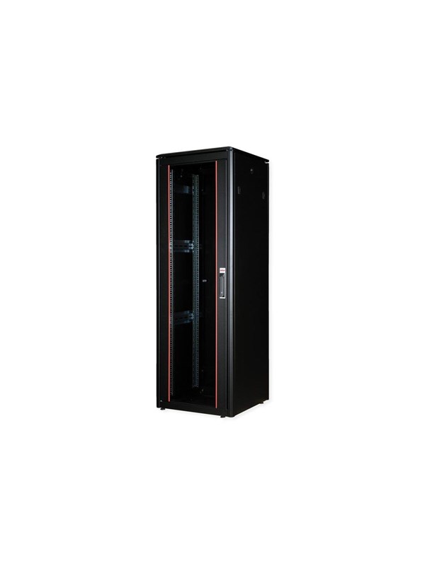 Roline Pro - rack - with glass door 600 x 600 mm (WxD) - 36U