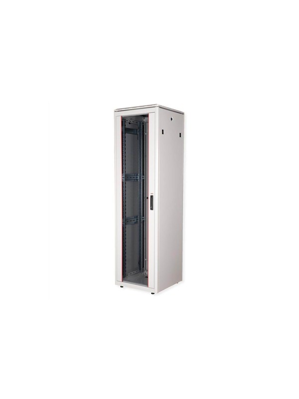 Roline Pro - rack - with glass door 600 x 600 mm (WxD) - 47U