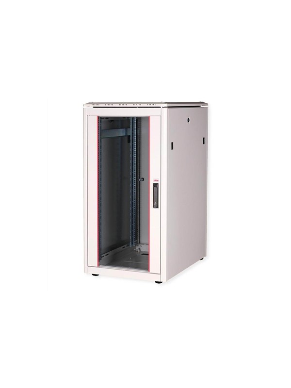 Roline Pro - rack - with glass door 600 x 800 mm (WxD) - 22U