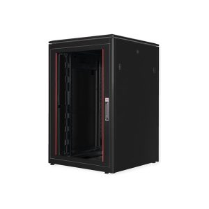 Roline Pro - rack - with glass door 800 x 800 mm (WxD) - 22U