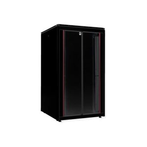Roline Pro - rack - with glass door 800 x 800 mm (WxD) - 26U