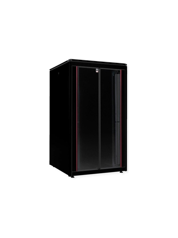 Roline Pro - rack - with glass door 800 x 800 mm (WxD) - 26U