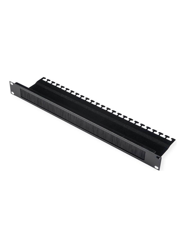 Roline - rack cable entry plate - with brush strip - 1U