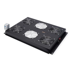 Roline - rack fan - 4 fans with thermostat