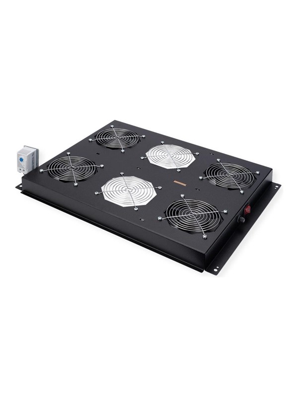 Roline - rack fan - 4 fans with thermostat