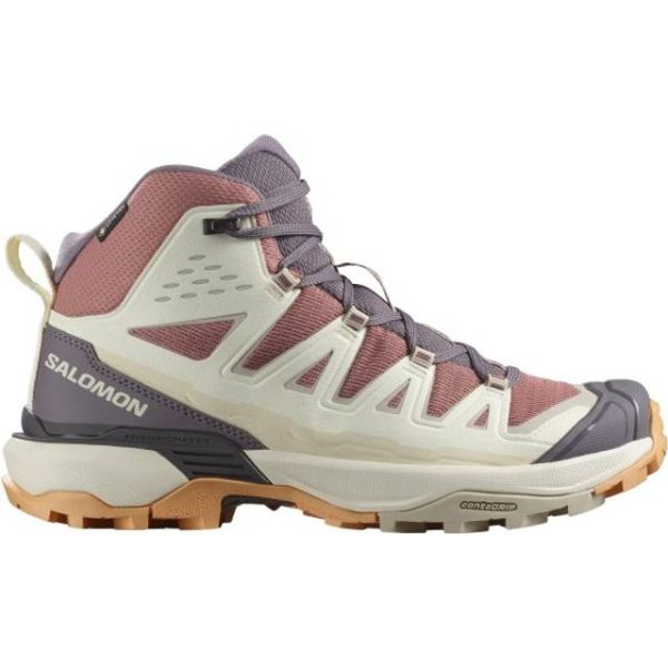 Salomon Women's X Ultra 360 Edge Mid GTX Vandresko - Beige