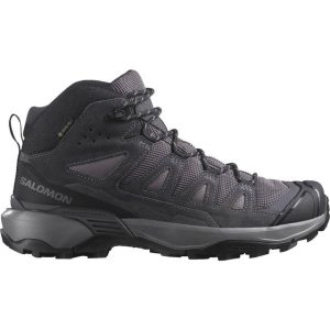 Salomon Women's X Ultra 360 Leather Mid GORE-TEX Vandresko grå/sort