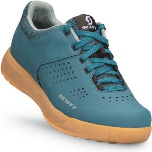Scott SHR-Alp MTB Cykelsko Til Kvinder Flat Petrol Blue/Mint Skostørrelse