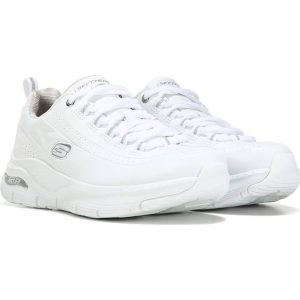 Skechers Arch Fit Citi Drive White Silver