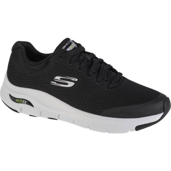 Skechers Arch Fit Sneakers, BKW Black White