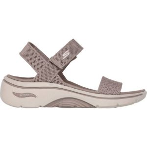 Skechers Go Walk Arch Fit 2.0 Annie Athletic Sandals - Taupe