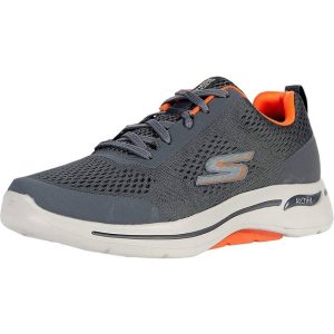 Skechers Go Walk Arch Fit Idyllic Charcoal/Orange