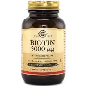 Solgar Biotin 5000 ug, 50 kapsler