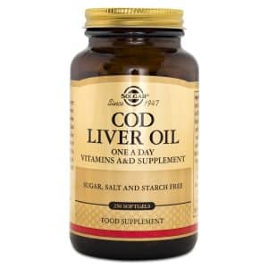 Solgar Cod Liver Oil, 250 kapsler