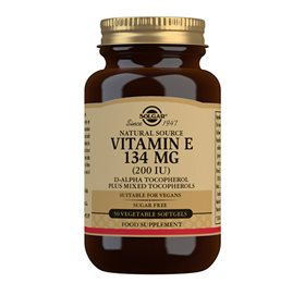 Solgar E vitamin 134 mg - 50 kap. DATOVARE 05/2025