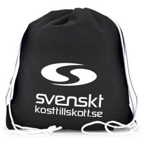 String bag, One Size, Black