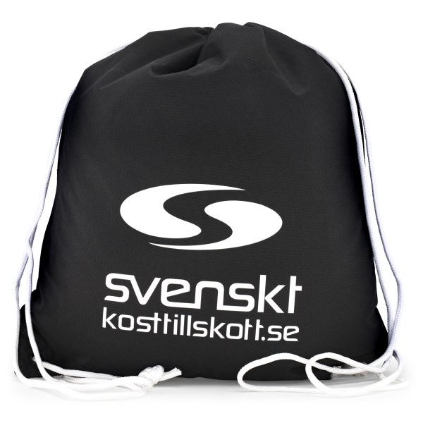 String bag, One Size, Black