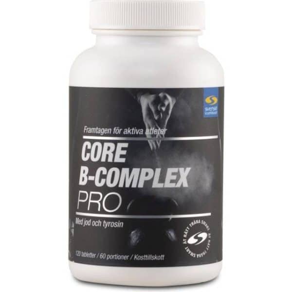 Svenskt Kosttillskott Core B-Complex Pro 120 Tabl 120 stk