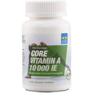 Svenskt Kosttillskott Vitamin A 10000 IE, 90 tabl