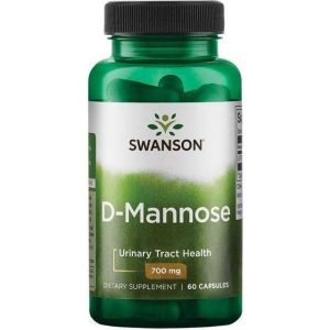 Swanson D-Mannose 700 mg Set of 60 Kapsler 60 stk