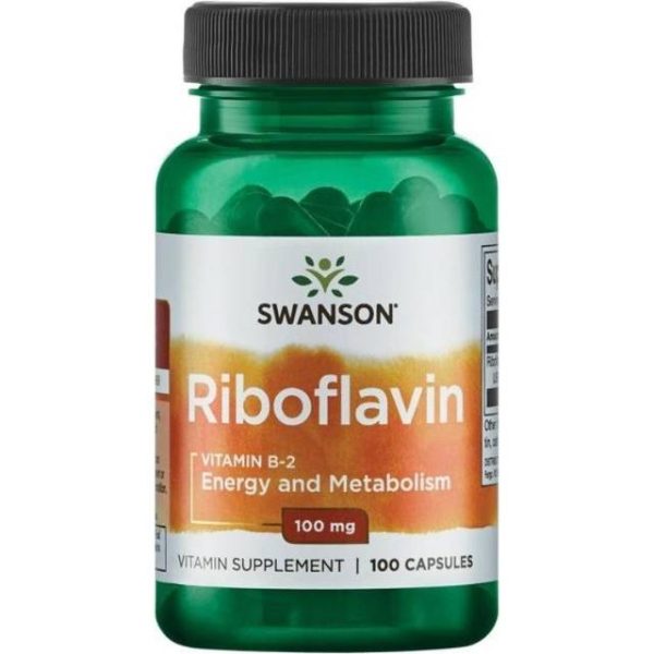 Swanson Riboflavin Vitamin B-2 100 stk