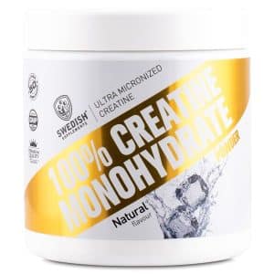 Swedish Supplements Creatine Monohydrate, Naturel, 250 g