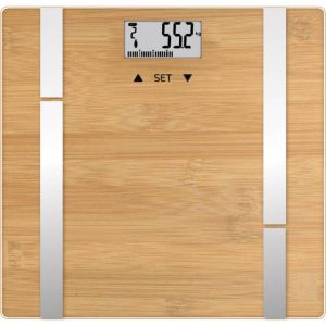 Terraillon Bamboo Fit BMI Badevægt Max 180kg
