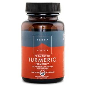 Terranova Fermented Turmeric Fermeric, 50 kapsler