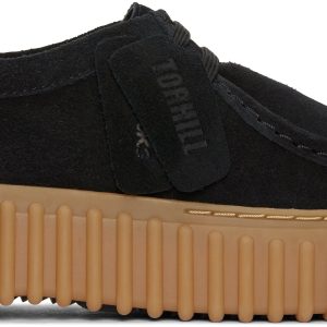 Torhill Bee ruskind sko - Black Sde