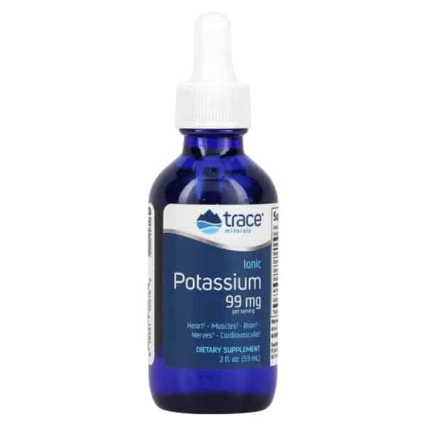 Trace Minerals Liquid Ionic Potassium (99 mg), 59 ml
