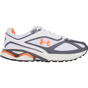 Under Armour Apparition Unisex Shoes - White/Castlerock/Ares Red
