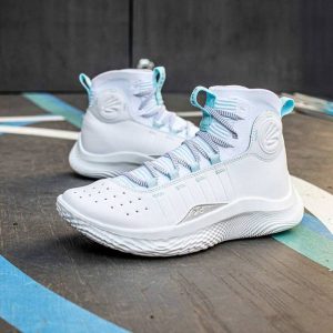 Under Armour Curry 4 Flotro Shoe - Hvid