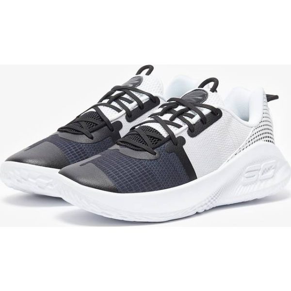 Under Armour Curry 6 FloTro Shooting Star Basketball Shoes - Black/White