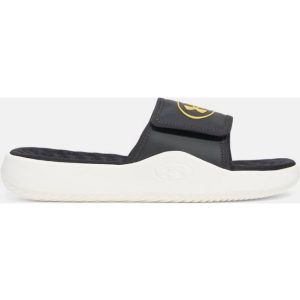 Under Armour Ignite Pro 8 Men's Slides - Galaxy Black/White Quartz/Orange Shock