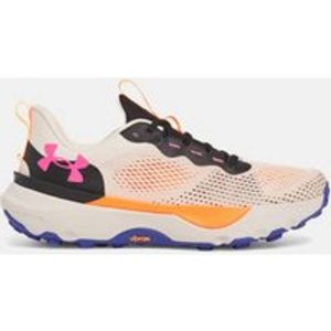 Under Armour Infinite Pro Unisex Trail Running Shoes - Ivory Dune/Aero Pink